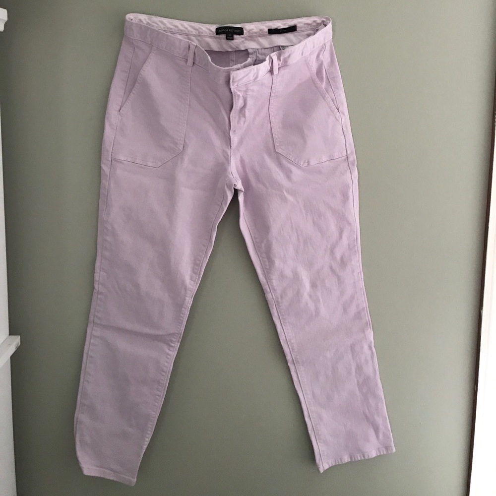 Women's lilac ankle pants